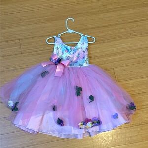 Girls Dance Costume. Size 4T/5T